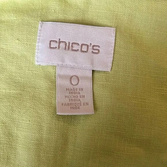 Drape Front Linen Jacket - Picture 7 of 9